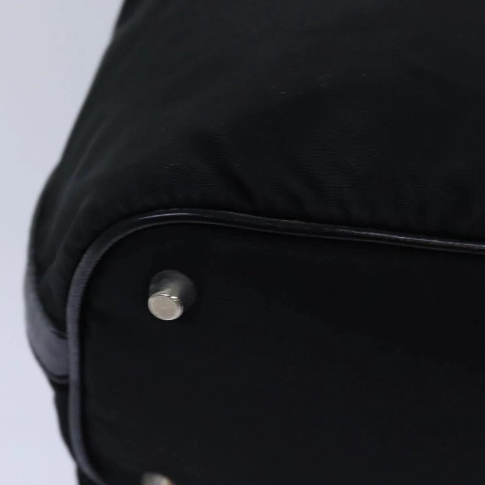 PRADA Backpack Nylon Black Silver Auth 85289 - Picture 5 of 16
